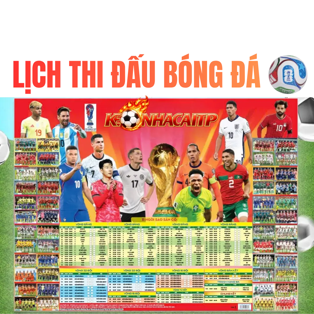 Lịch thi đấu bóng đá